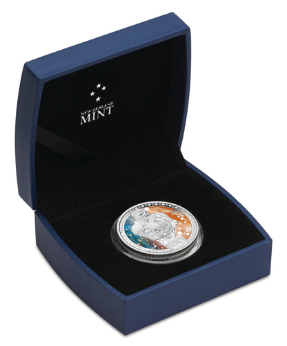 Niue 2014 $1 Doctor Who Sontarans 1/2oz Silver Coloured Proof Coin