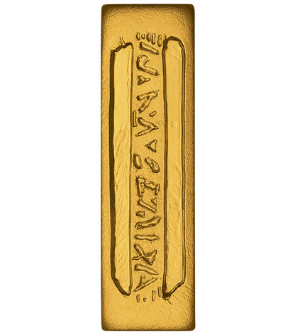 2016 Star Trek 50th Anniversary Deep Space Nine Latinum Slip 1oz Silver Gold Plated Bar
