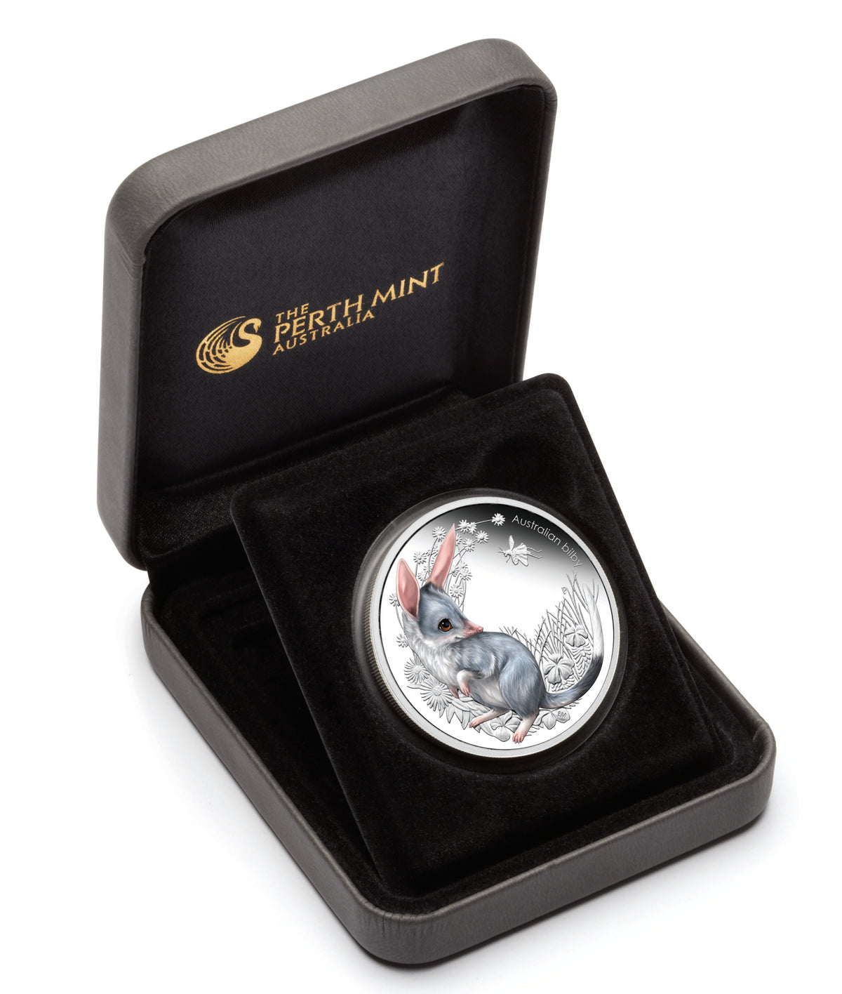 2011 50c Australian Bush Babies Bilby 1/2oz Silver Coloured Proof Coin