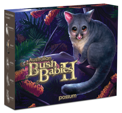 2013 50c Australian Bush Babies II Possum 1/2oz Silver Coloured Proof Coin