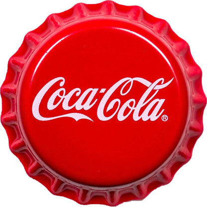 Fiji 2018 $1 Coca Cola Bottle Cap Silver Shaped Coin