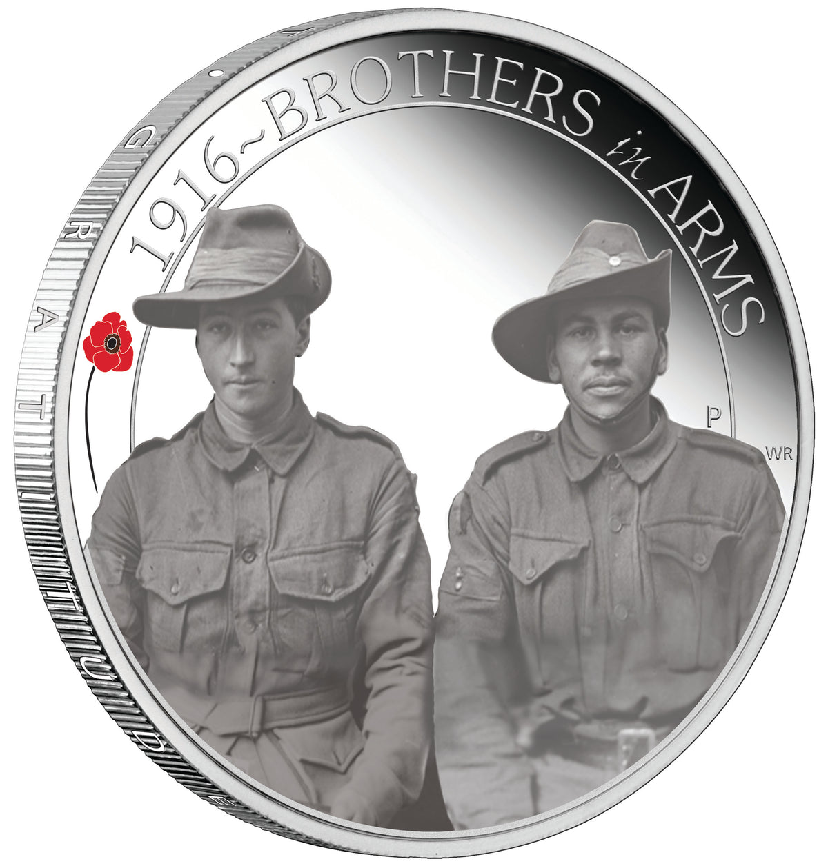 2016 50c The ANZAC Spirit 100th Anniversary 1/2oz Silver Coloured Proof 3 Coin Set