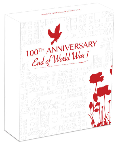 2018 $1 100th Anniversary End of World War I 1oz Silver Proof Coin