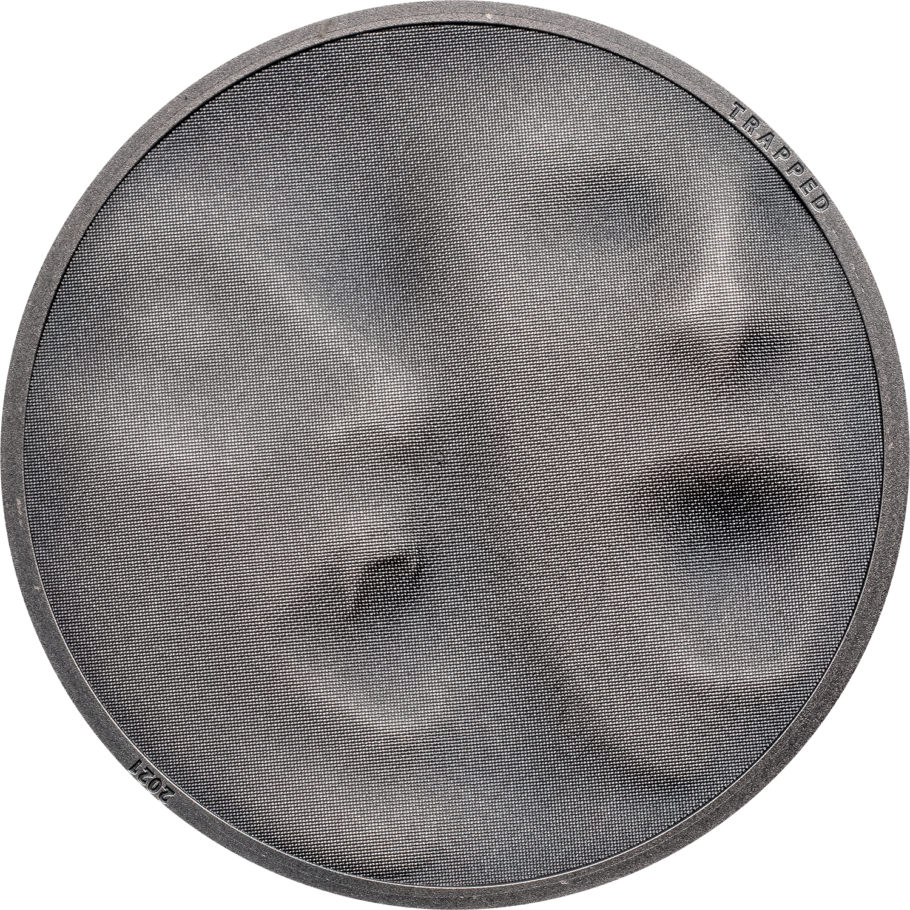 Cook Islands 2021 $5 Trapped Trap Attack 1oz Silver High Relief Antiqued Coin