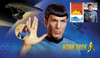 2016 $1 Star Trek 50 Spock PNC