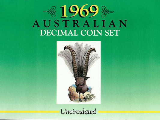 1969 Australian Decimal Uncirculated Coin Set