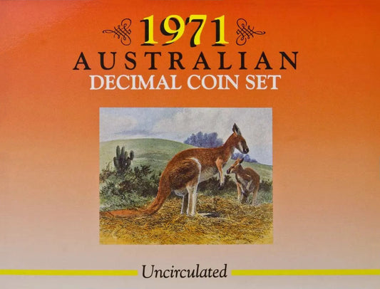 1971 Australian Decimal Uncirculated Coin Set