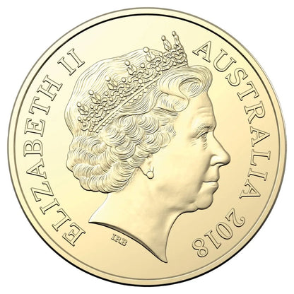 2018 $2 Remembrance Day Armistice Coloured Al-Bronze Uncirculated Coin