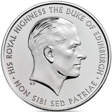 UK 2017 £5 Prince Philip Celebrating A Life of Service Uncirculated Coin