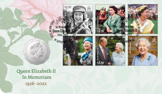 2023 50c Queen Elizabeth II In Memoriam PNC