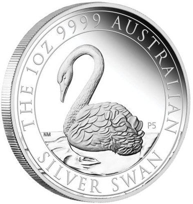 2021 $1 The Australian Silver Swan 1oz Silver Proof Coin