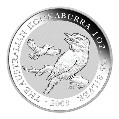 2009 $1 Australian Kookaburra 20th Edition 1oz Silver BU 20 Coin Set