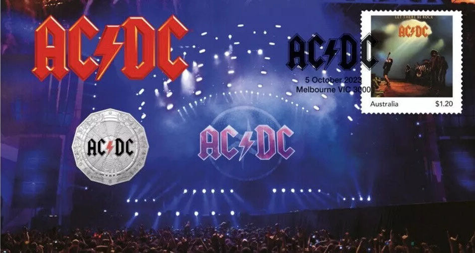 2023 50c 50th Anniversary of AC/DC PNC
