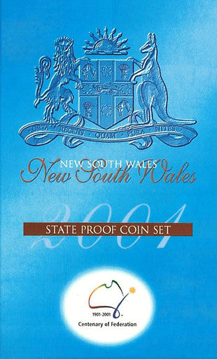 2001 Centenary of Federation New South Wales 3 Coin State Proof Set