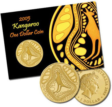 2005 $1 Kangaroo Uncirculated Coin