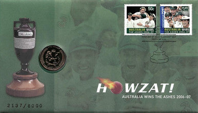 2007 $1 Howzat! Australia Win The Ashes 2006-07 PNC