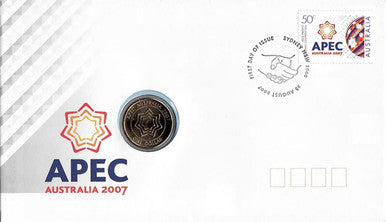 2007 $1 APEC Australia PNC