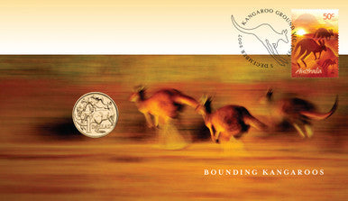 2007 $1 Bounding Kangaroos PNC
