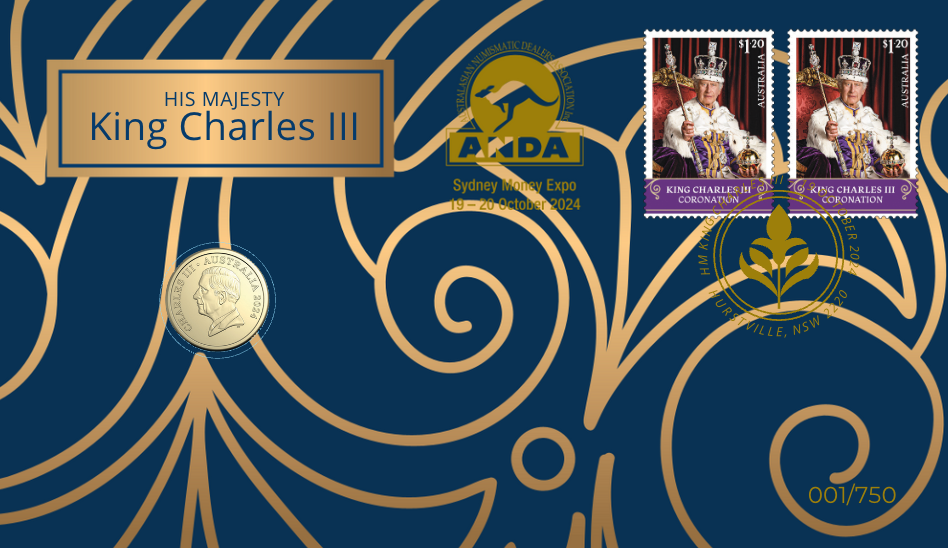 2024 $2 ANDA Sydney His Majesty King Charles III PNC