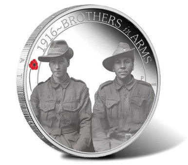 2016 50c The ANZAC Spirit 100th Anniversary 1/2oz Silver Coloured Proof 3 Coin Set