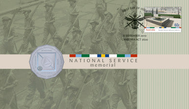 2011 50c National Service Memorial PNC