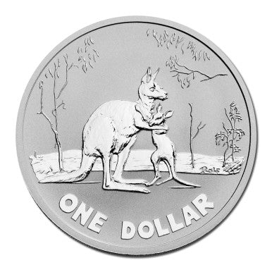 2007 $1 Australian Artist Kangaroo Uncirculated Coin