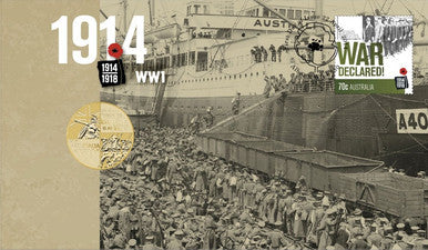 2014 $1 Centenary of WWI PNC