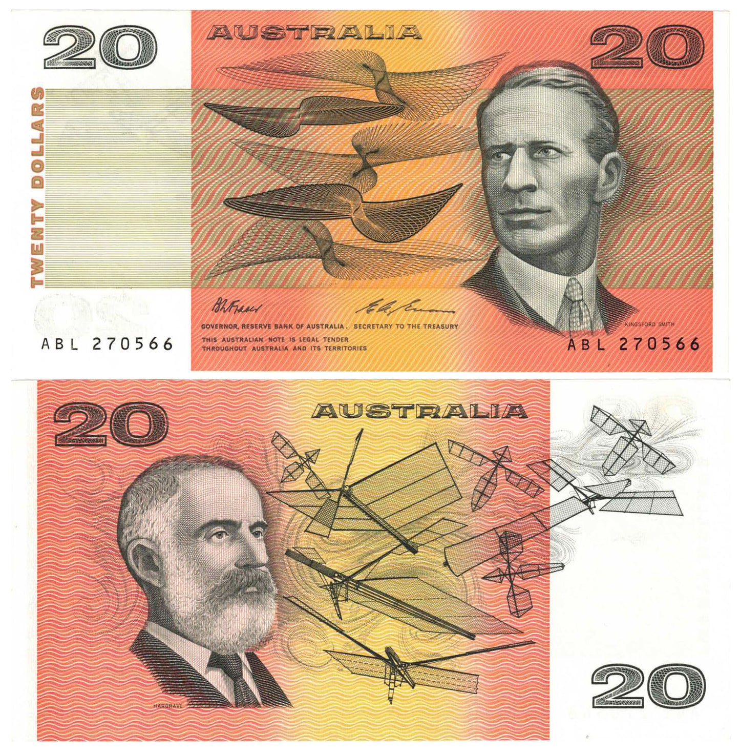 1993 $20 Fraser/Evans R415 Uncirculated Consecutive Trio of Banknotes
