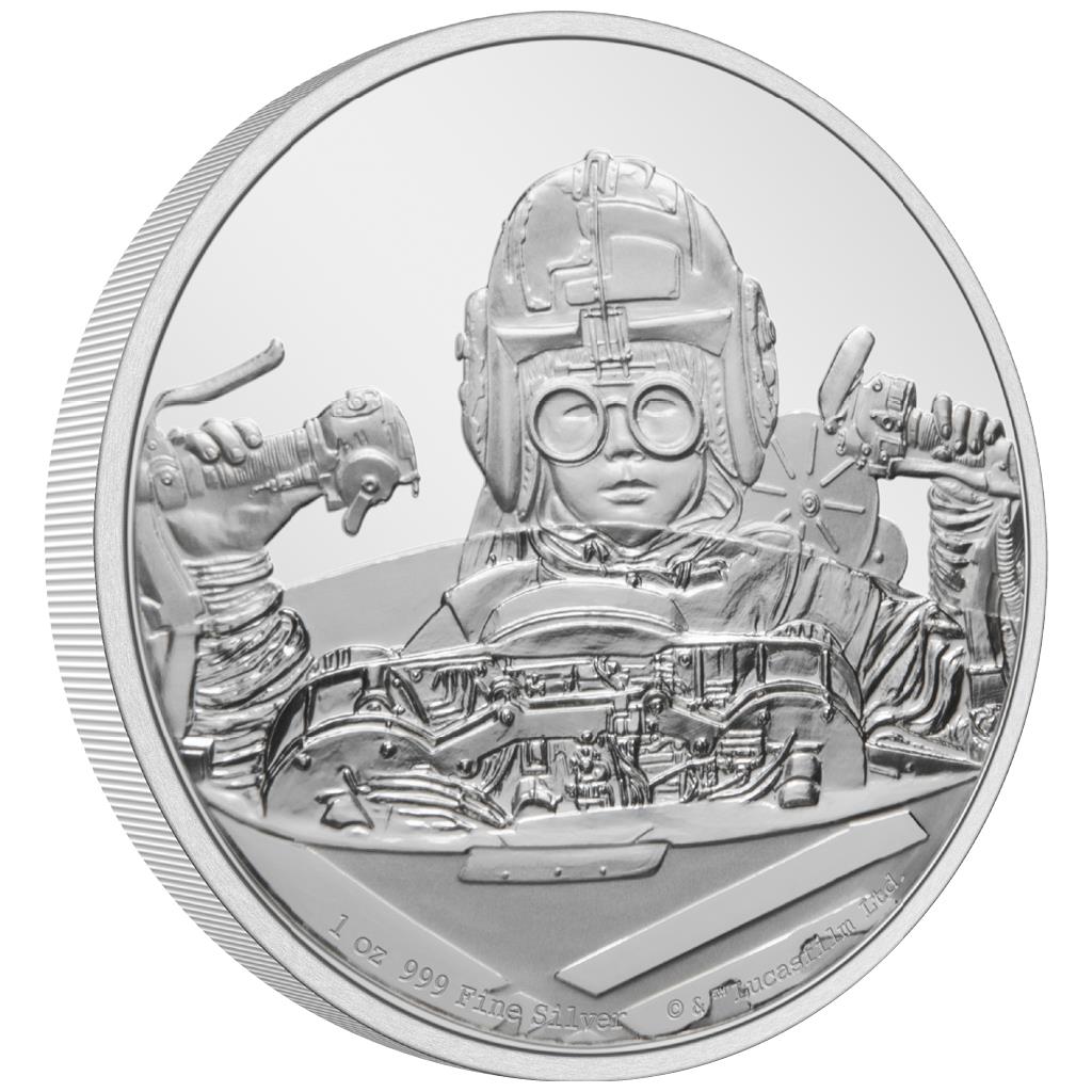 Niue 2021 $2 Star Wars Anakin Skywalker 1oz Silver Proof Coin