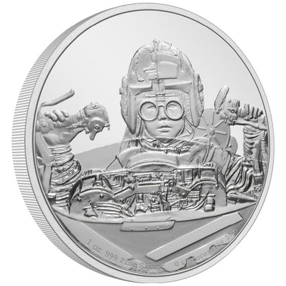 Niue 2021 $2 Star Wars Anakin Skywalker 1oz Silver Proof Coin