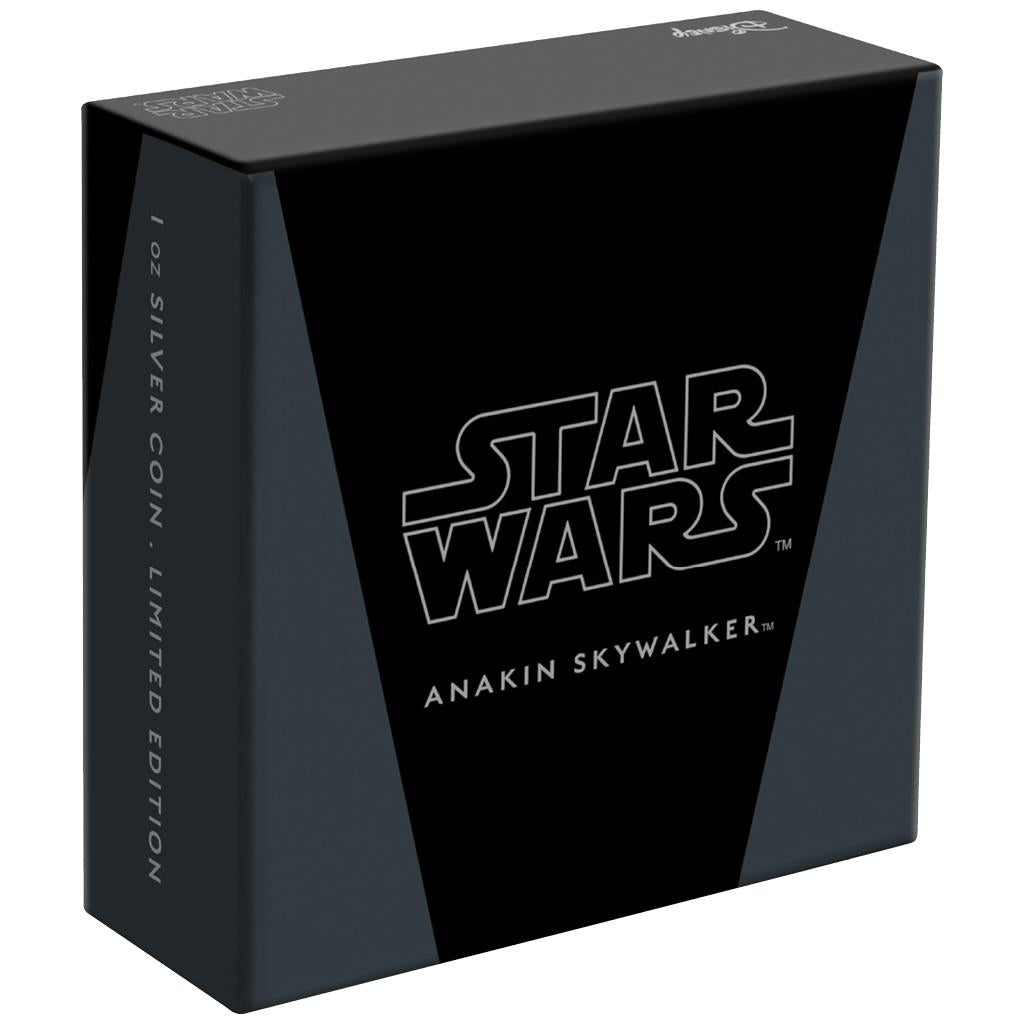Niue 2021 $2 Star Wars Anakin Skywalker 1oz Silver Proof Coin