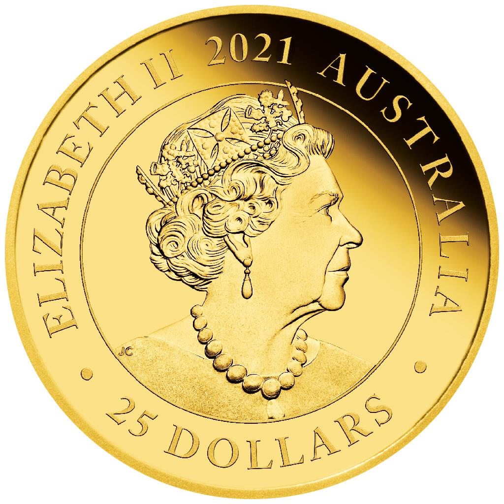 2021 $25 Australia Sovereign Gold Proof Coin