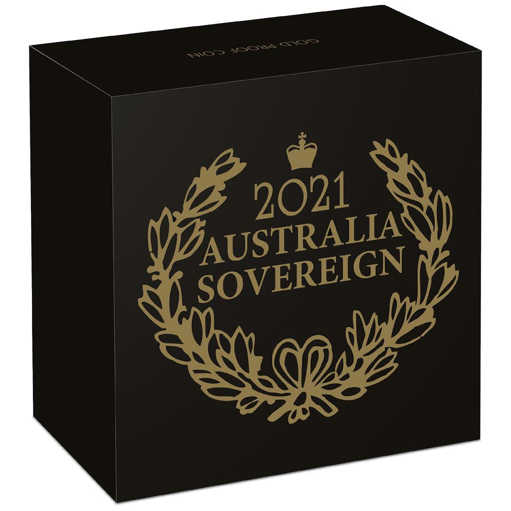 2021 $25 Australia Sovereign Gold Proof Coin