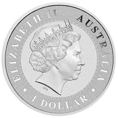 2016 $1 Australian Kangaroo 1oz Silver BU Coin