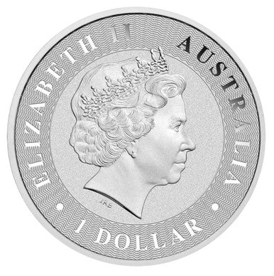 2018 $1 Australian Kangaroo 1oz Silver BU Coin