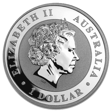 2013 $1 Australian Koala 1oz Silver BU Coin