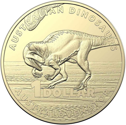 2022 $1 Australian Dinosaurs Australovenator PNC