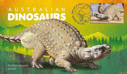 2022 $1 Australian Dinosaurs Kunbarrasaurus PNC