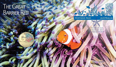 2021 $1 The Great Barrier Reef PNC