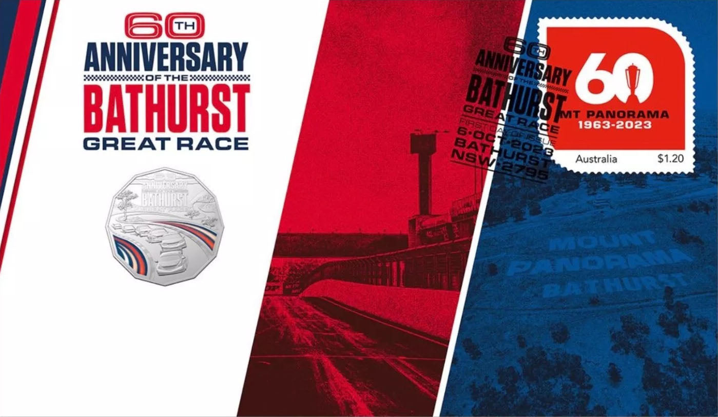2023 50c 60th Anniversary of The Bathurst Great Race PNC