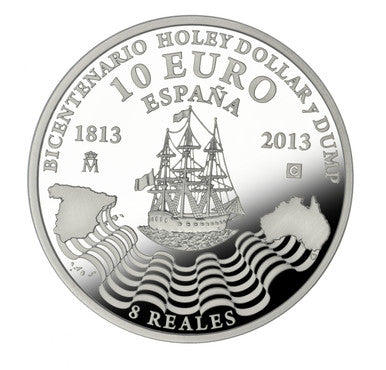 2013 Bicentenary of The Holey Dollar & Dump Silver Proof 3 Coin Set
