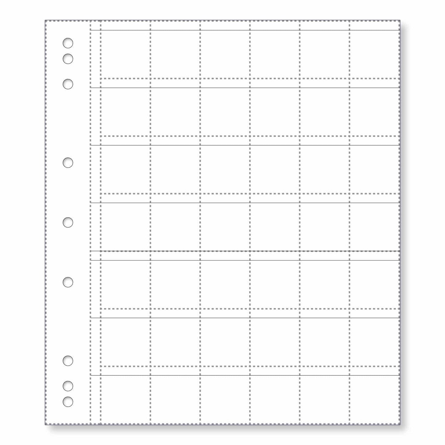 Renniks Coin Album Refill Pages 42 Pocket 10 Pack