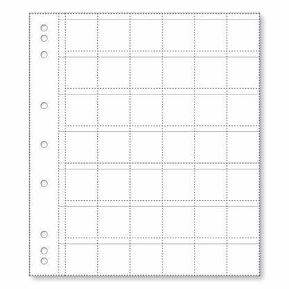 Renniks Coin Album Refill Pages 42 Pocket 10 Pack