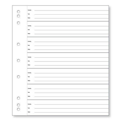 Renniks Coin Album Refill Pages 42 Pocket 10 Pack