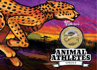 2012 $1 Young Collectors Animal Athletes Champions Coloured Uncirculated 6 Coin Set