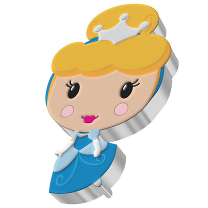 Niue 2021 $2 Chibi Disney Princesses Cinderella Shaped 1oz Silver Proof Coin