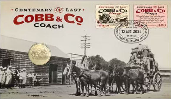 2022 $1 Centenary of The Last Cobb & Co PNC