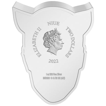 Niue 2022 $2 DC Comics Faces of Gotham Catwoman 1oz Silver Coloured Proof Coin