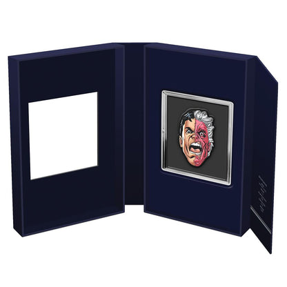 Niue 2022 $2 DC Comics Faces of Gotham Two Faces 1oz Silver Coloured Proof Coin