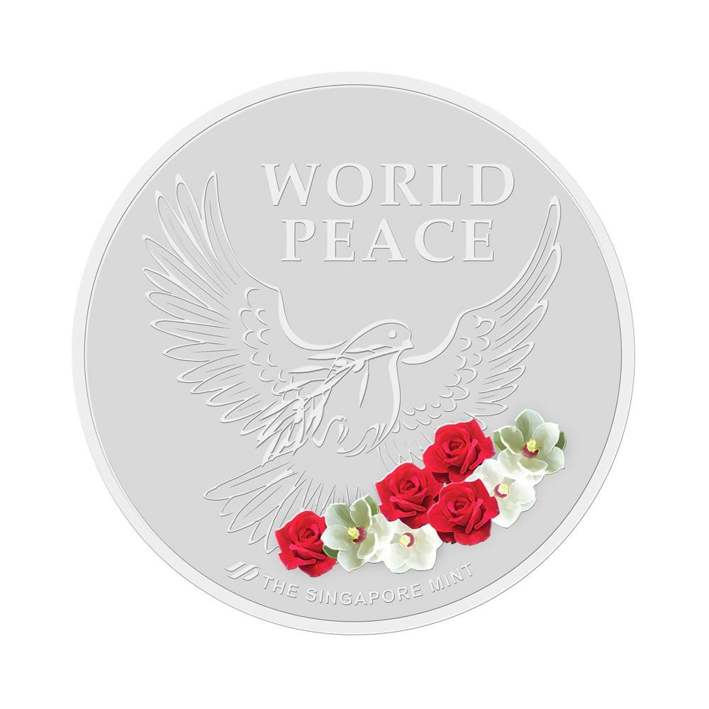 2018 United States - North Korea Summit in Singapore 20g Zinc Proof like Medallion
